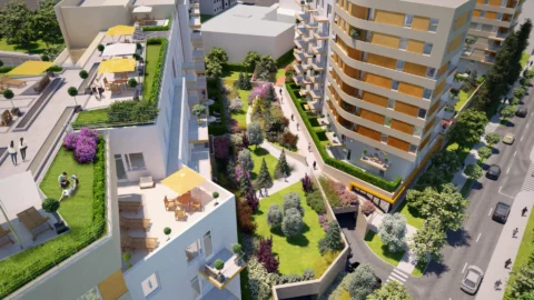 Új építésű, bútorozott garzon lakás ELADÓ a Young City Épületben