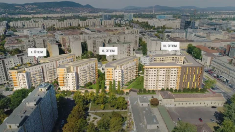 Új építésű, bútorozott garzon lakás ELADÓ a Young City Épületben