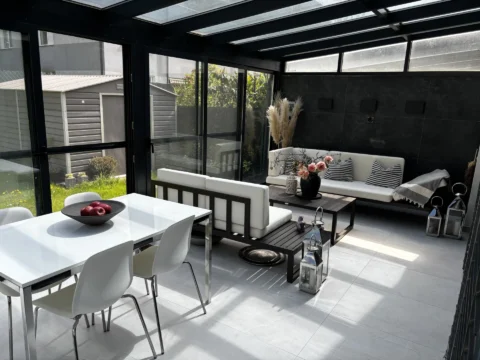 Luxus duplex ikerházfél tetőterasszal Szent-Imre kertvárosban