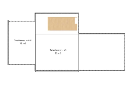 Luxus duplex ikerházfél tetőterasszal Szent-Imre kertvárosban