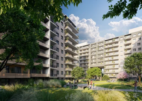 Új építésű egy szobás lakás ELADÓ a Woodland Társasházban