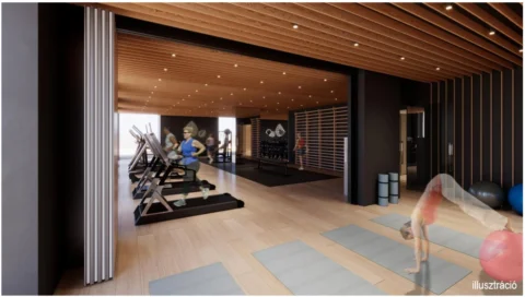 Új építésű egy szobás lakás ELADÓ a Woodland Társasházban