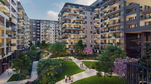 Új építésű egy szobás lakás ELADÓ a Woodland Társasházban