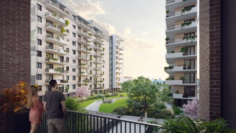 Új építésű egy szobás lakás ELADÓ a Woodland Társasházban