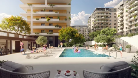 Új építésű egy szobás lakás ELADÓ a Woodland Társasházban