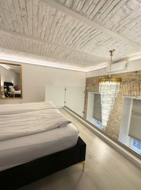 Elegantly Renovated, Stylish Loft Apartment with gallery for Sale in the Heart of Budapest