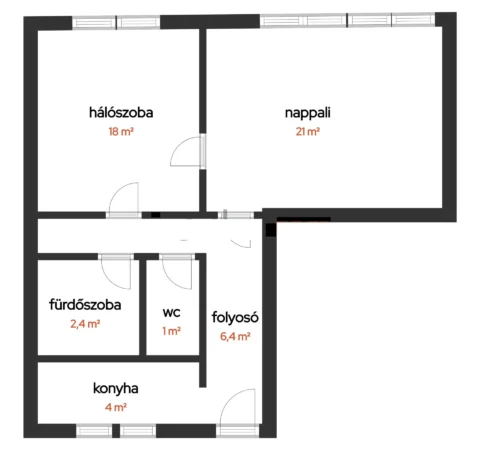 Renovated one-bedroom close to the Danube River