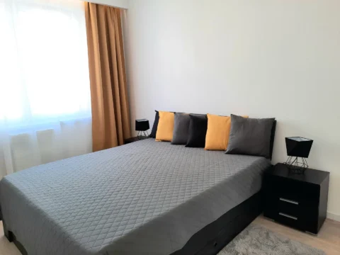 Newly Built One-bedroom Apartment for Rent in Corvin Grand with Balcony