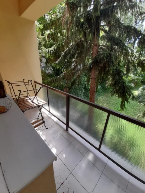 Quiet One-bedroom Apartment for Rent with Garden View and Balcony in Buda