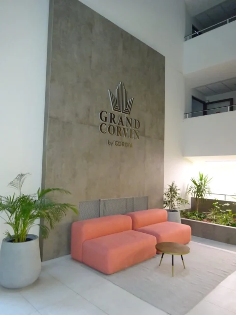 Newly Built One-bedroom Apartment for Rent in Corvin Grand with Balcony