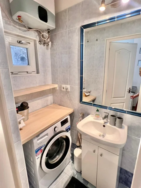 Renovated, very bright one-bedroom apartment for sale