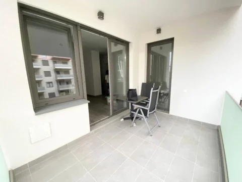 Newly Built One-bedroom Apartment for Rent in Corvin Grand with Balcony