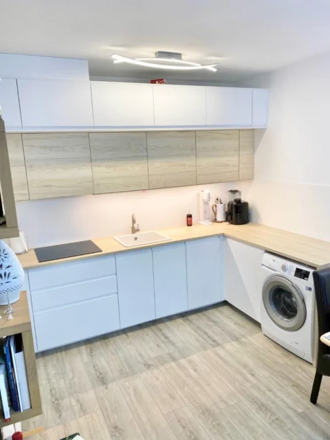 Newly Built One-bedroom Apartment for Rent in Corvin Grand with Balcony