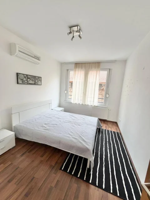 Newly Built One-bedroom Apartment for Rent near Corvin Promeande with Balcony in Nagy Templom street Premier House