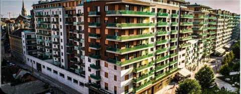 Newly Built One-bedroom Apartment for Rent in Corvin Park residence with 2 Balcony