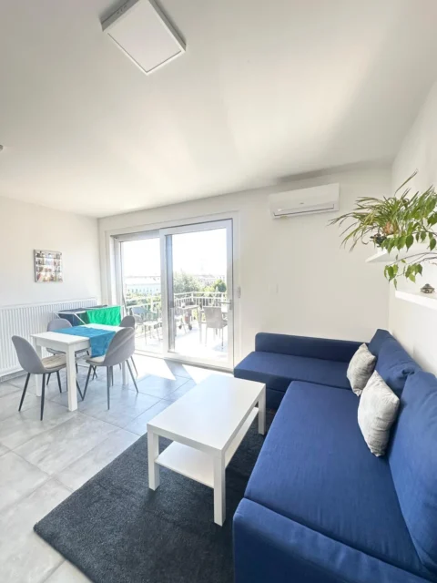 Newly Built PANORAMIC One-bedroom flat for Rent in Tömő street-  close to CORVIN and SEMMELWES