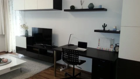  Newly Built One-bedroom Apartment for Rent in CORVIN Sun Resort Building with Balcony