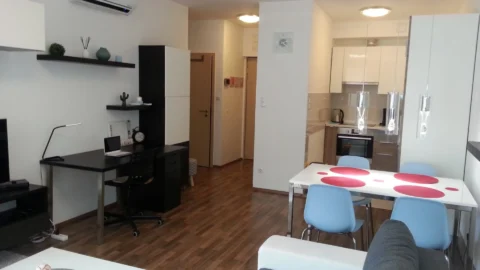  Newly Built One-bedroom Apartment for Rent in CORVIN Sun Resort Building with Balcony