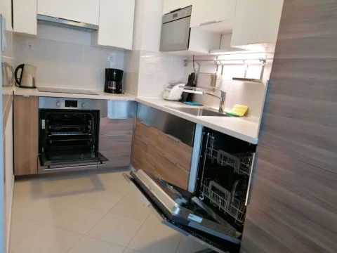  Newly Built One-bedroom Apartment for Rent in CORVIN Sun Resort Building with Balcony