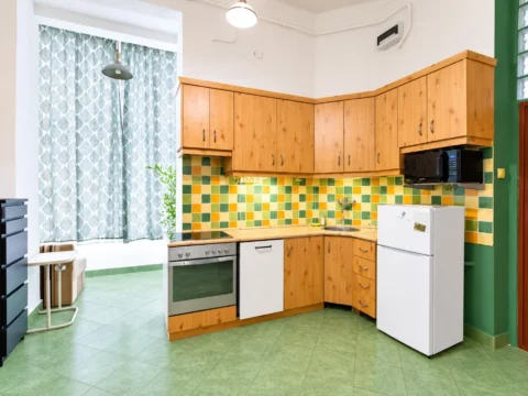 Spacious studio apartment for sale in MÁVAG Building