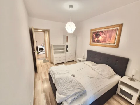 Newly Built One-bedroom Apartment for Rent in Corvin Atrium building with  Balcony