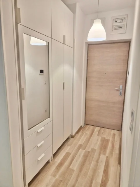 Newly Built One-bedroom Apartment for Rent in Corvin Atrium building with  Balcony