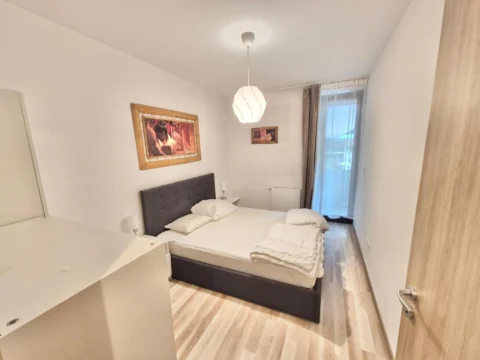 Newly Built One-bedroom Apartment for Rent in Corvin Atrium building with  Balcony