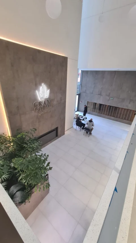  Newly Built One-bedroom Apartment for Rent in CORVIN Grand with Balcony