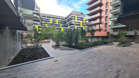  Newly Built One-bedroom Apartment for Rent in CORVIN Grand with Balcony