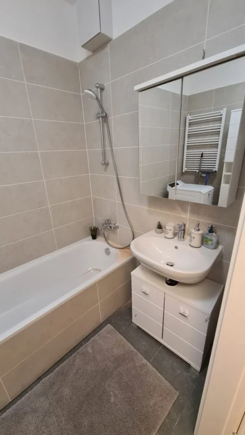  Newly Built One-bedroom Apartment for Rent in CORVIN Grand with Balcony