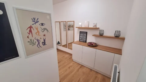  Newly Built One-bedroom Apartment for Rent in CORVIN Grand with Balcony
