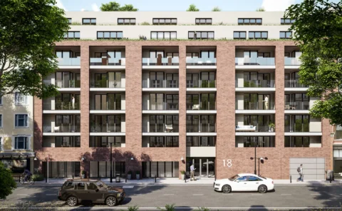 Modern, új építésű, egy hálószobás, penthouse stílusú lakás kiadó az Angyalföldi utcában – 13. kerület,