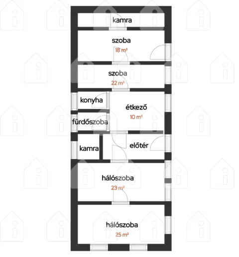 3-bedroom family house with half hectare land within 30 minutes from Budapest