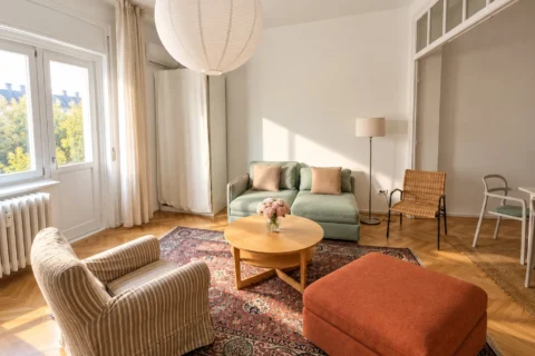Stylish 2 bedroom Apartment for Rent in Lónyay street – near to Kálvin square