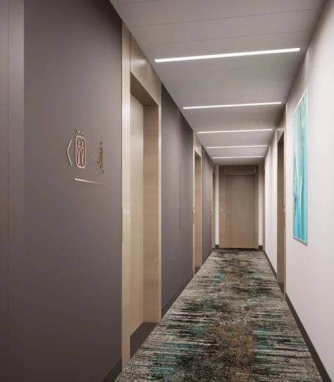 Newly built 2-bedrom with panoramic view for sale in Marina City1 Tower